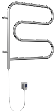 Электро 25 F-обр 600х600 поворотный Полотенцесушитель TERMINUS Махачкала - фото 1